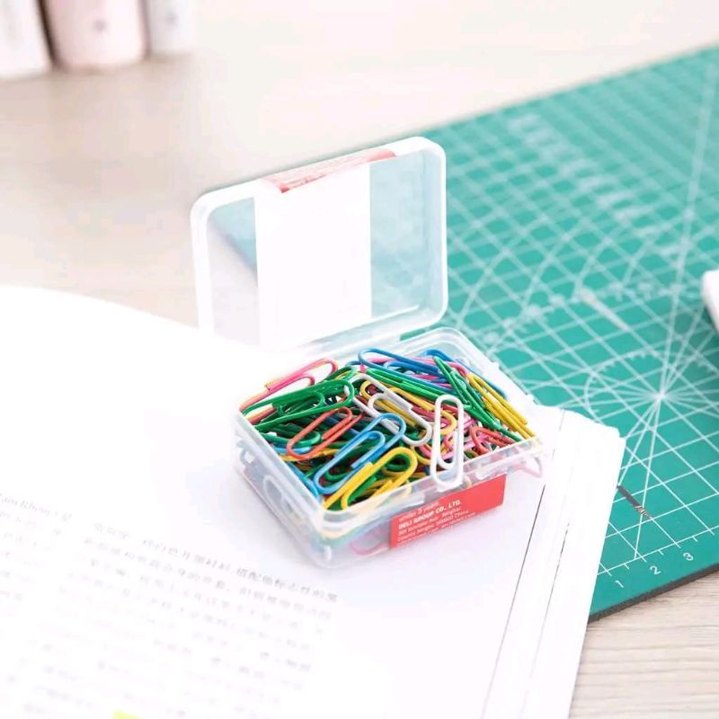 

Klip Kertas Paper Clips Multi Warna