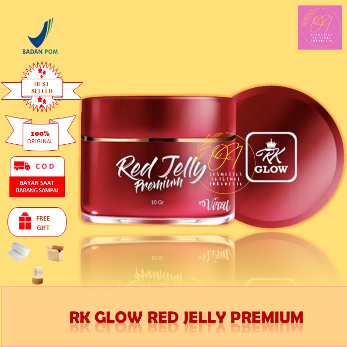 RK Red Jelly Premium Skin Booster Ampuh Mencerahkan Memutihkan Glowing Wajah