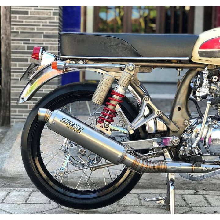 KNALPOT ORIGINAL ALTAN MODEL BULAT CB & GL