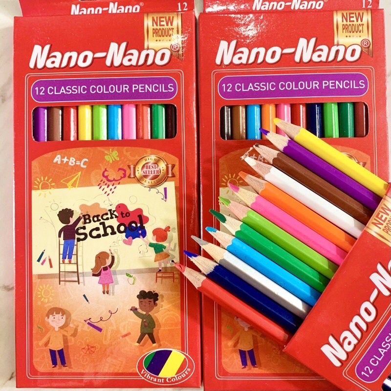 

Pencil 12warna NANO NANO harga