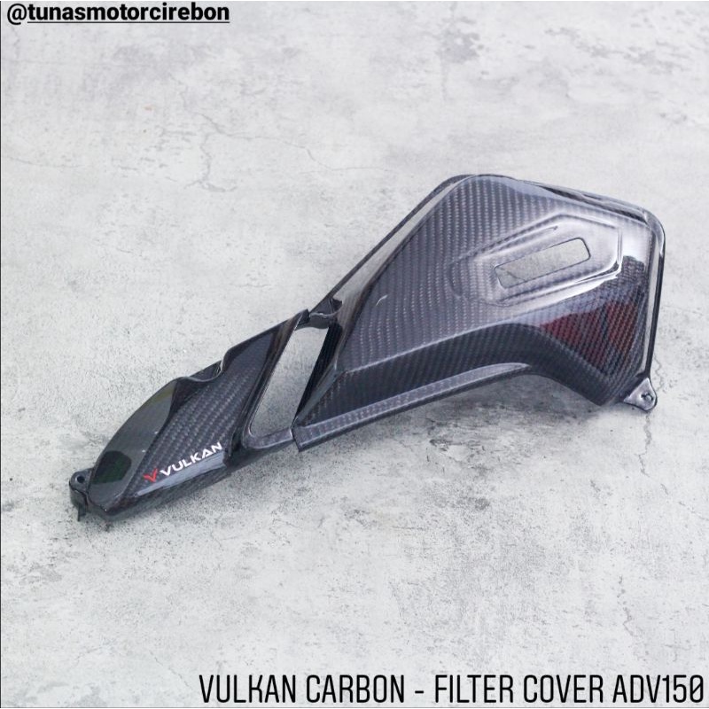 Cover filter carbon ADV ADV150 Vulkan karbon part