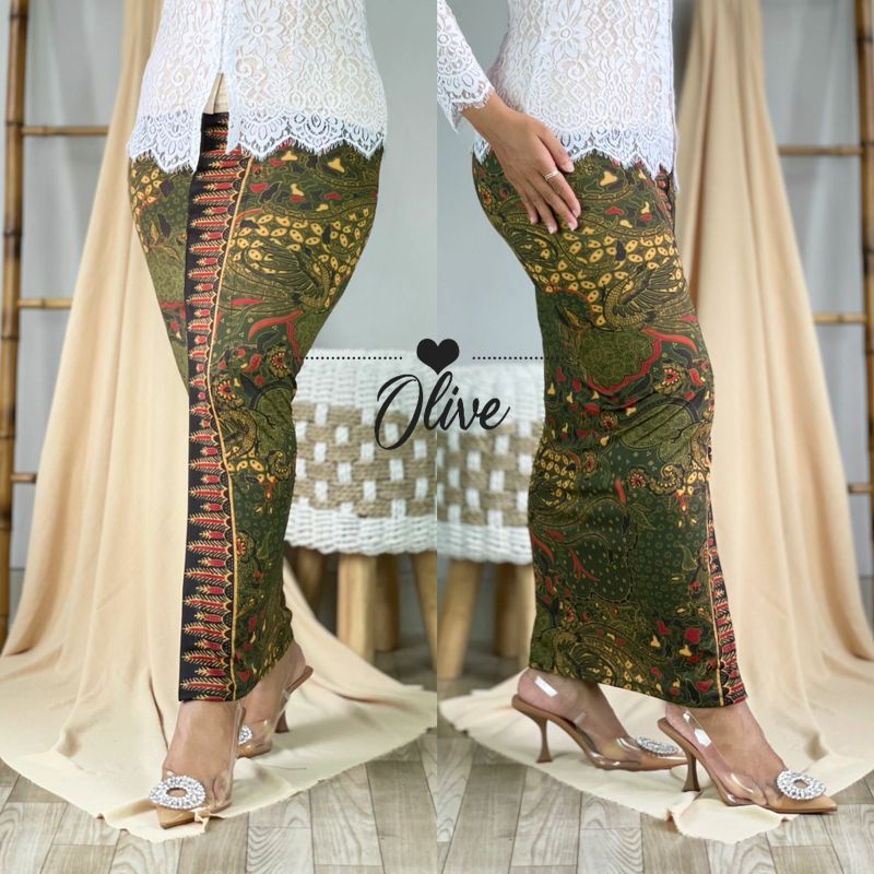 kamen batik bahan moscrepe/kamen bali/bawahan kebaya