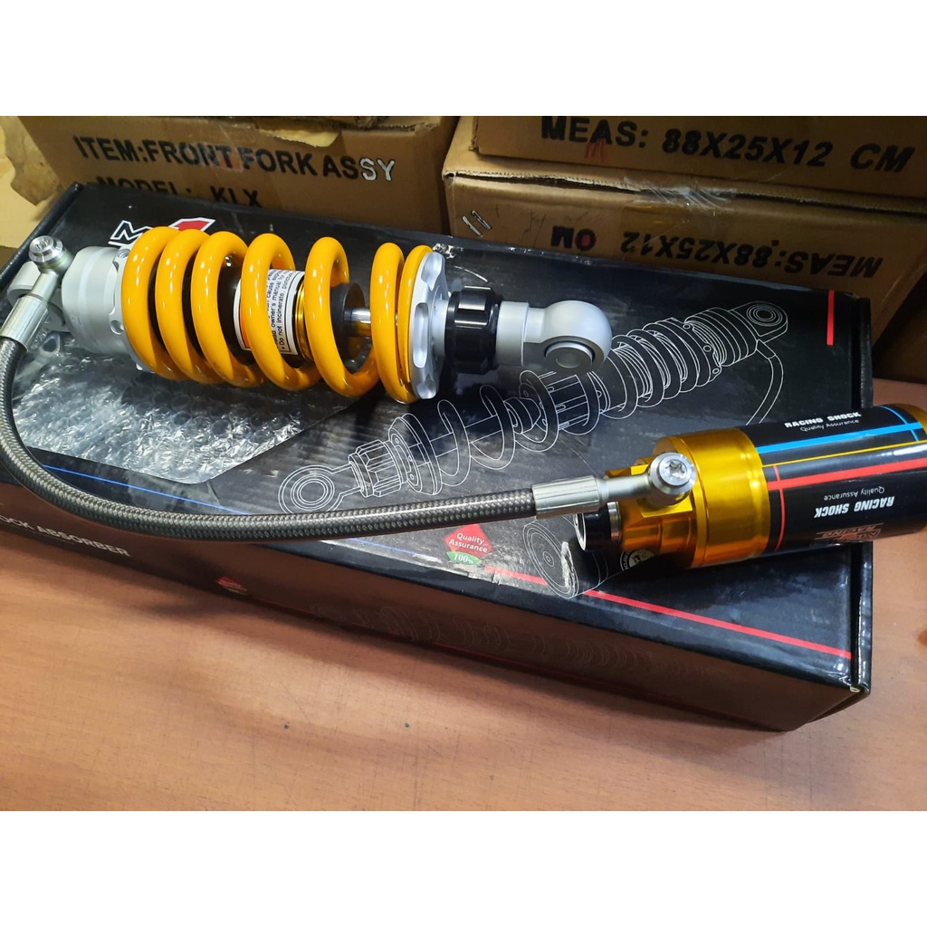 Skok Shockbreaker Skok belakang double klik Ninja SS R VR RR tabung Pisah original Moto1 - 255mm 305