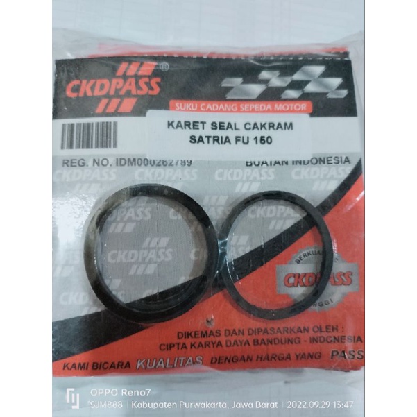 karet seal cakram satria fu 150