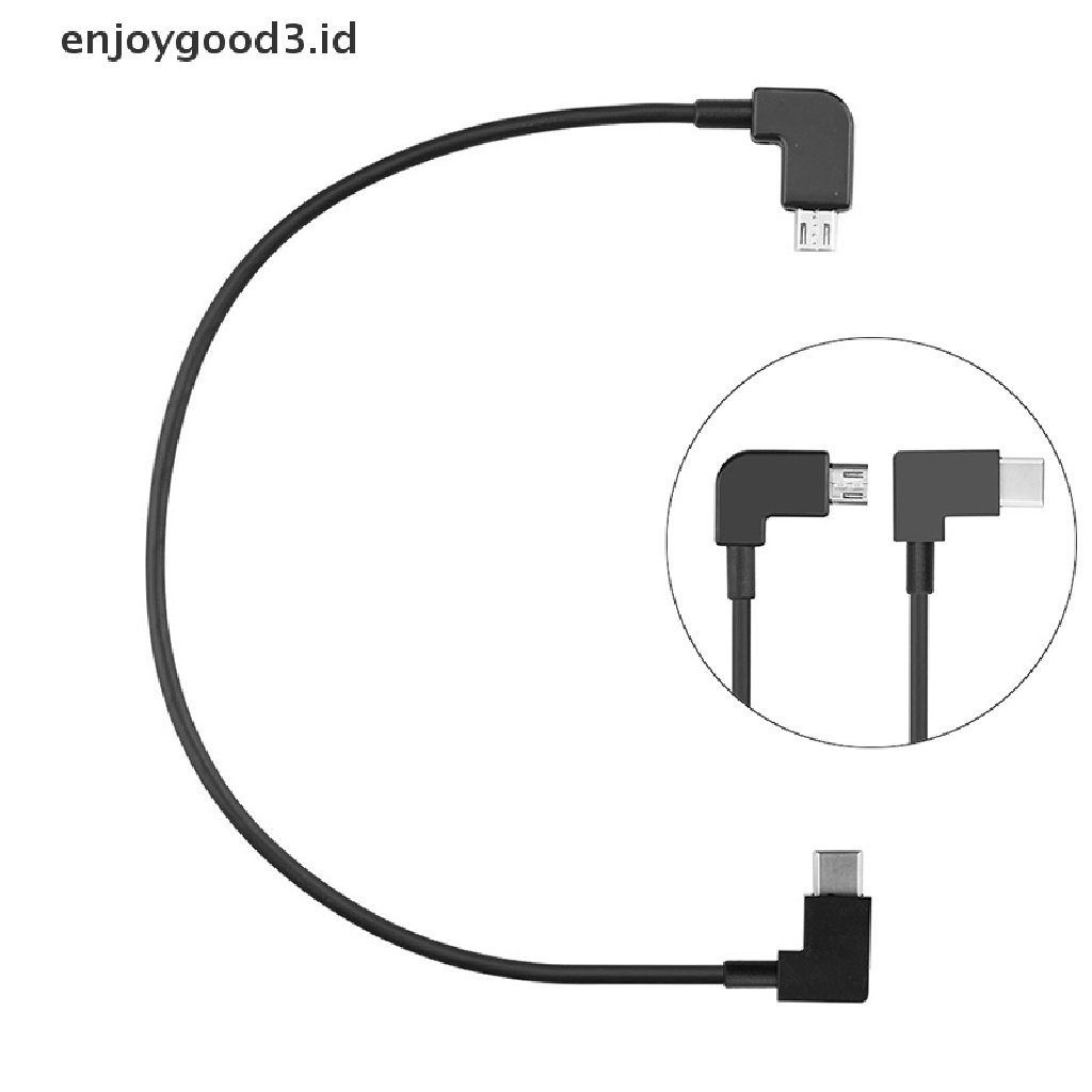 (Rready Stock) Adaptor Kabel Data OTG Micro USB / Type C Untuk DJI Mavic Mini Pro Air Spark (ID)