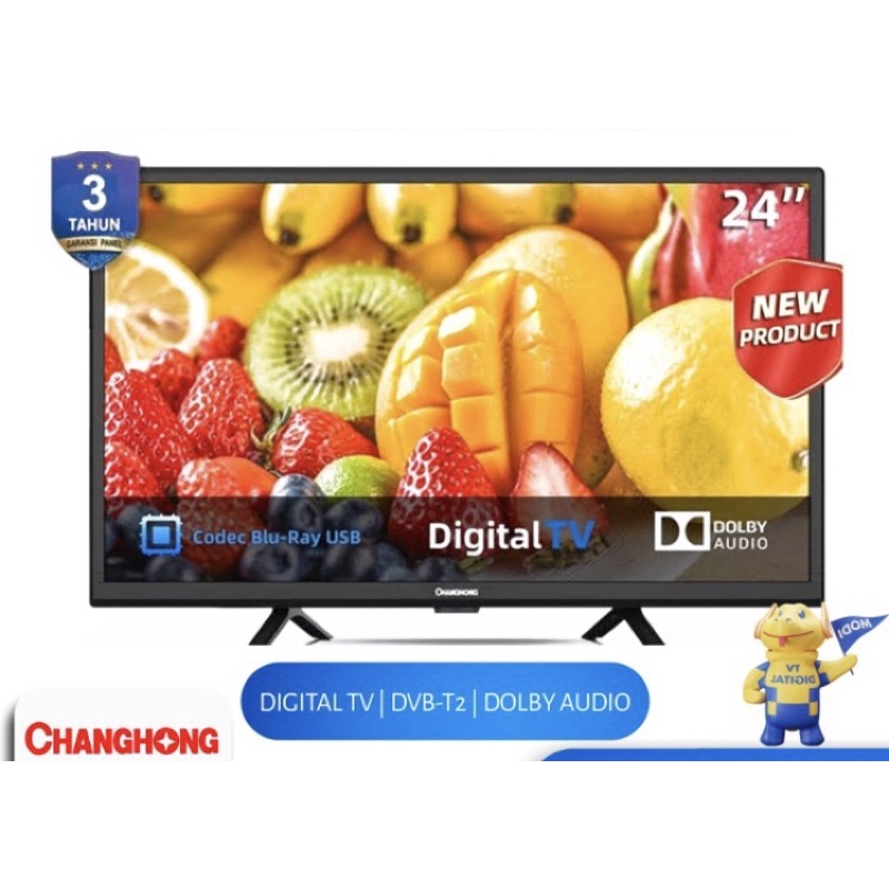 TV LED CHANGHONG 24 INCH L24G5W DIGITAL