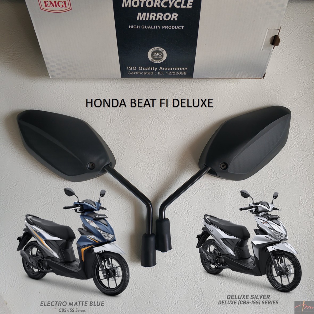 Spion HONDA BEAT DELUXE BEAT STREET TH 2020 - SEKARANG Model Standar Kualitas Ori Merk EMGI 9234