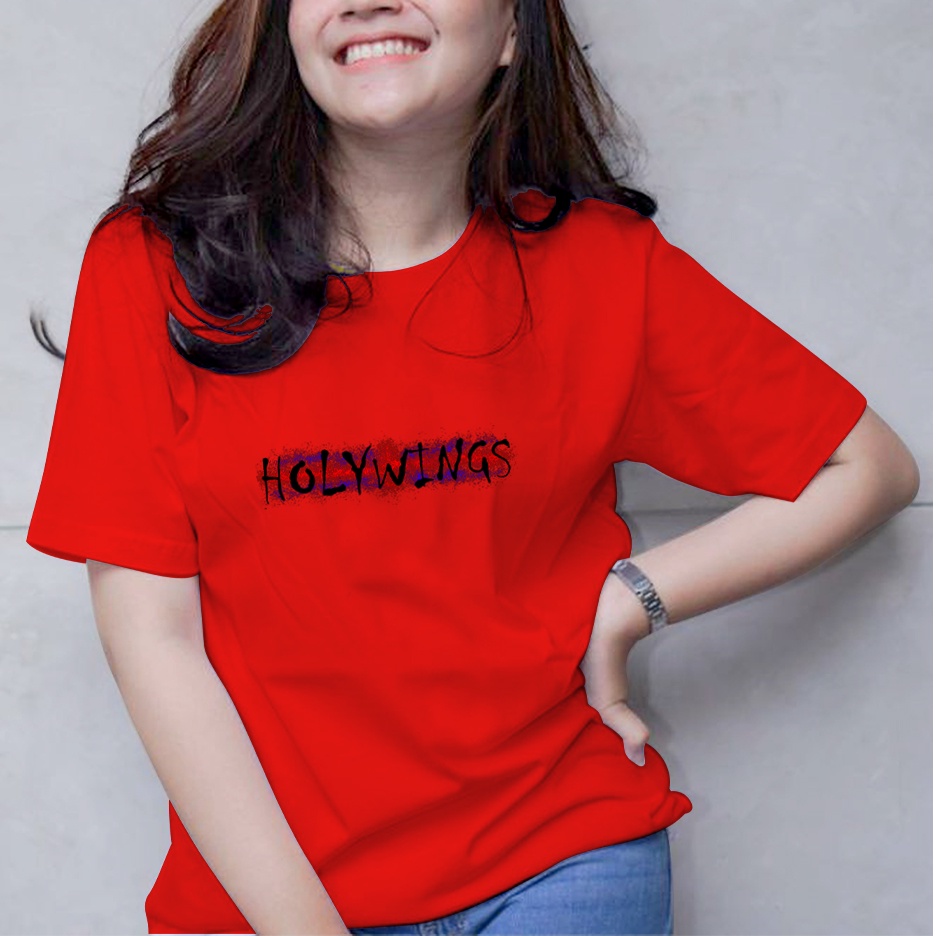PROMO Atasan Wanita Elegan Jumbo Size S/M/L/XL/XXL/XXXL Baju Kaos Distro Wanita Terbaru T shirt Wani