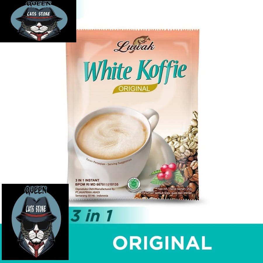 

Luwak White Koffie Original 20gr ( 1 Sachet ).