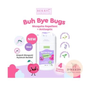 

Berry C Buh Bye Bugs (BBB) 30ml Mosquito Repellent with Antibacterial