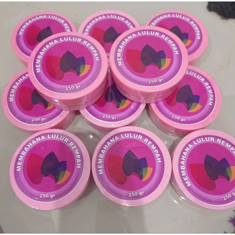 SCRUB MEMBAHANA LULUR REMPAH 250gr