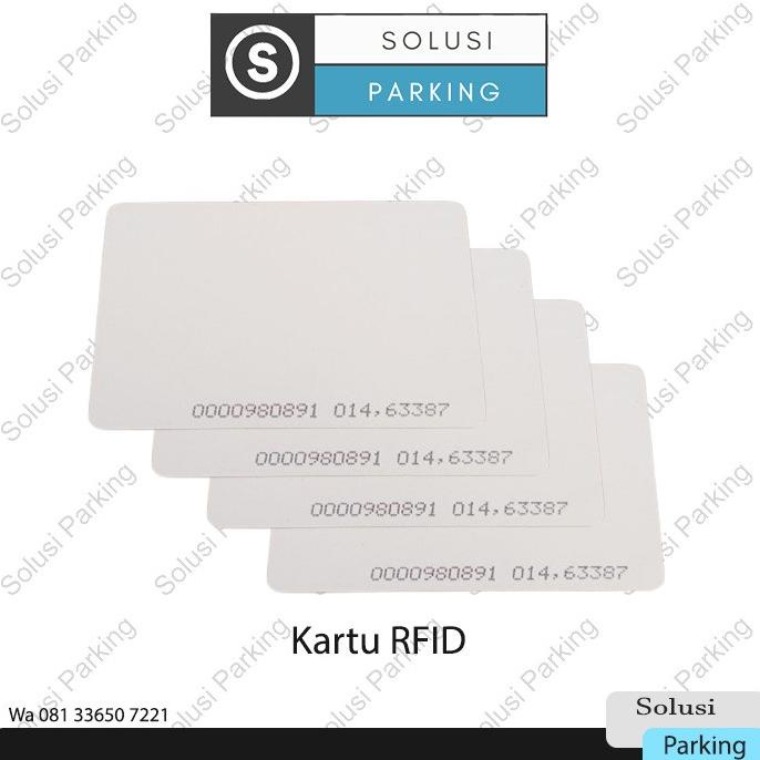 

Kartu RFID 125KHz / RFID Card 125 KHz