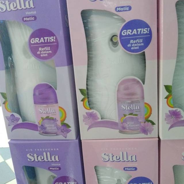 Dispenser Stella pengharum parfum ruangan stela alat semprot otomatis