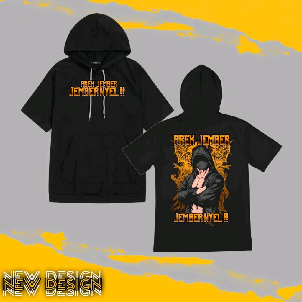 TS HOODIE AREK JEMBER NYELL DESAIN TERBAIK DISTRO