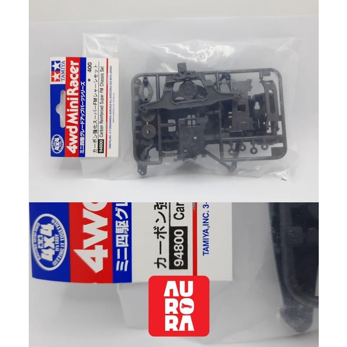 TAMIYA - Carbon Super FM/SFM Chassis Set #94800