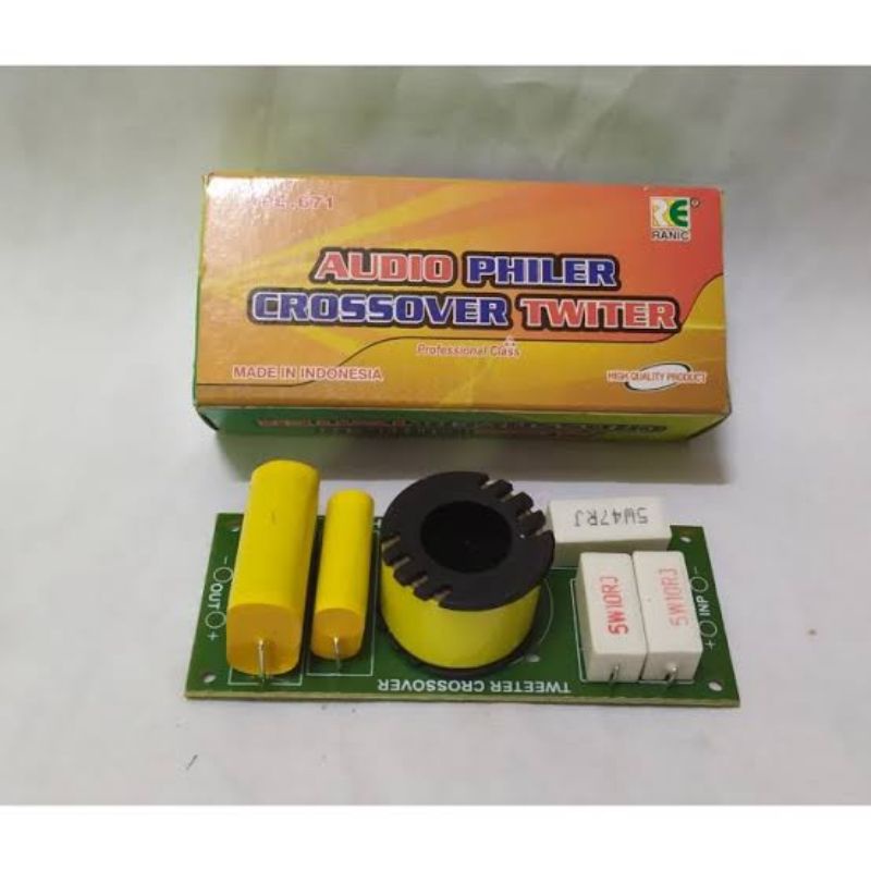 KIT CROSSOVER TWEETER AUDIO PHILER