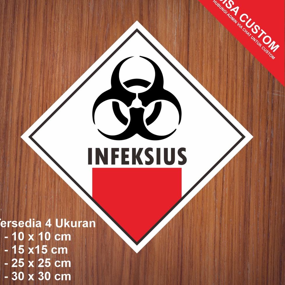

NEW ARRIVAL Sticker Label Tanda Simbol Limbah B3 Stiker Bahan Berbahaya dan Beracun STIKER HAZMAT @ 850