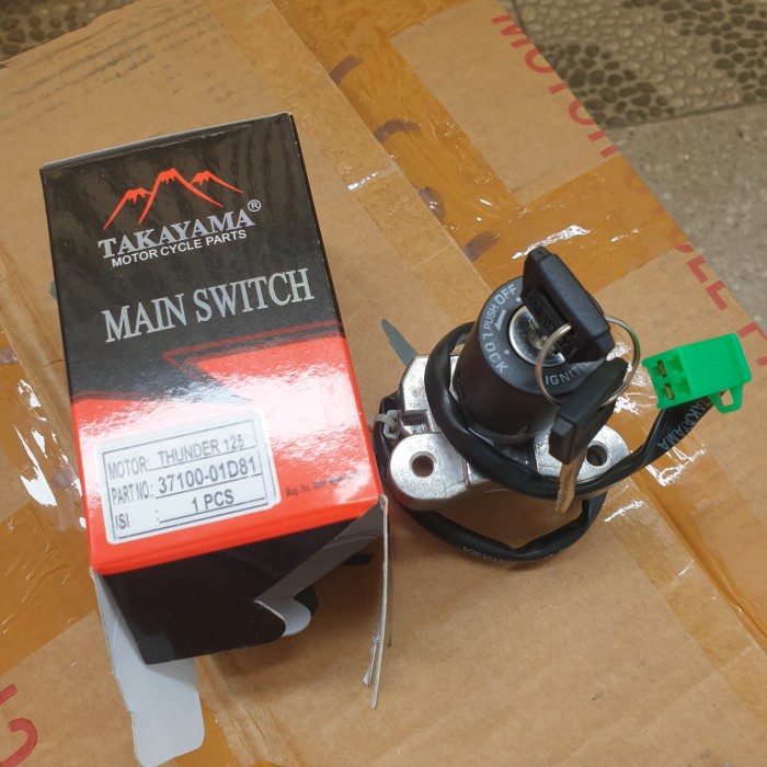Kunci Kontak Thunder 125 Kunci Stop Kontak Thunder125 Suzuki Thunder