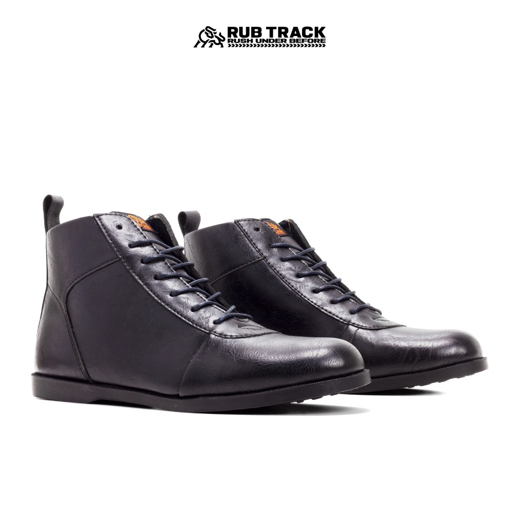 RUBTRACK PENTURA V.2 BLACK 39-43 SEPATU BOOTS FORMAL PRIA SEMI KULIT ORIGINAL EXCLUSIF SEPATU KANTOR KERJA