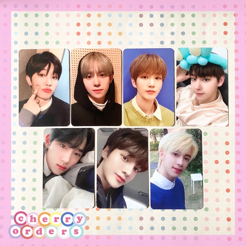 DRIPPIN Photocard Benefit MAKESTAR 2.0 R2 : Boyager Hyeop Yunseong Changuk Dongyun Minseo Junho Alex