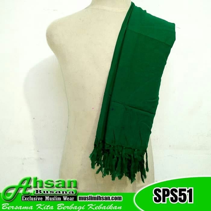 Sorban Sorban Polos Hijau Tua(K8M5) Sorban Premium Sorban Palestina Sorban Terompah Sorban Polos Sor