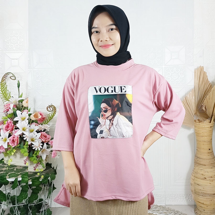 ATASAN FASHION WANITA OVERSIZE CANTIK CHIC ELEGANT CARLINA