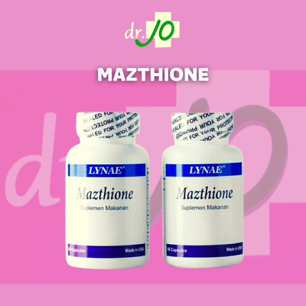 Mazthione suplemen pemutih / Pencerah seluruh badan.100% original | mazthione klinik dr.jo