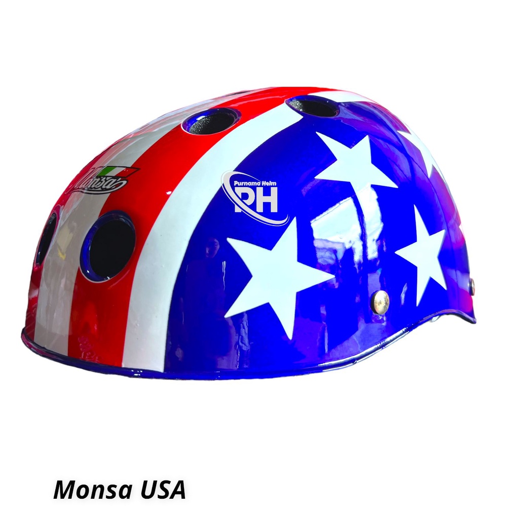 HELM GOWES DEWASA MERK MONSA
