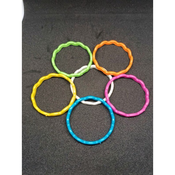 joisshop mainan gelang gelombang plastik isi 100pcs