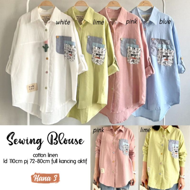 SEWING BLOUSE BY NURA HANA