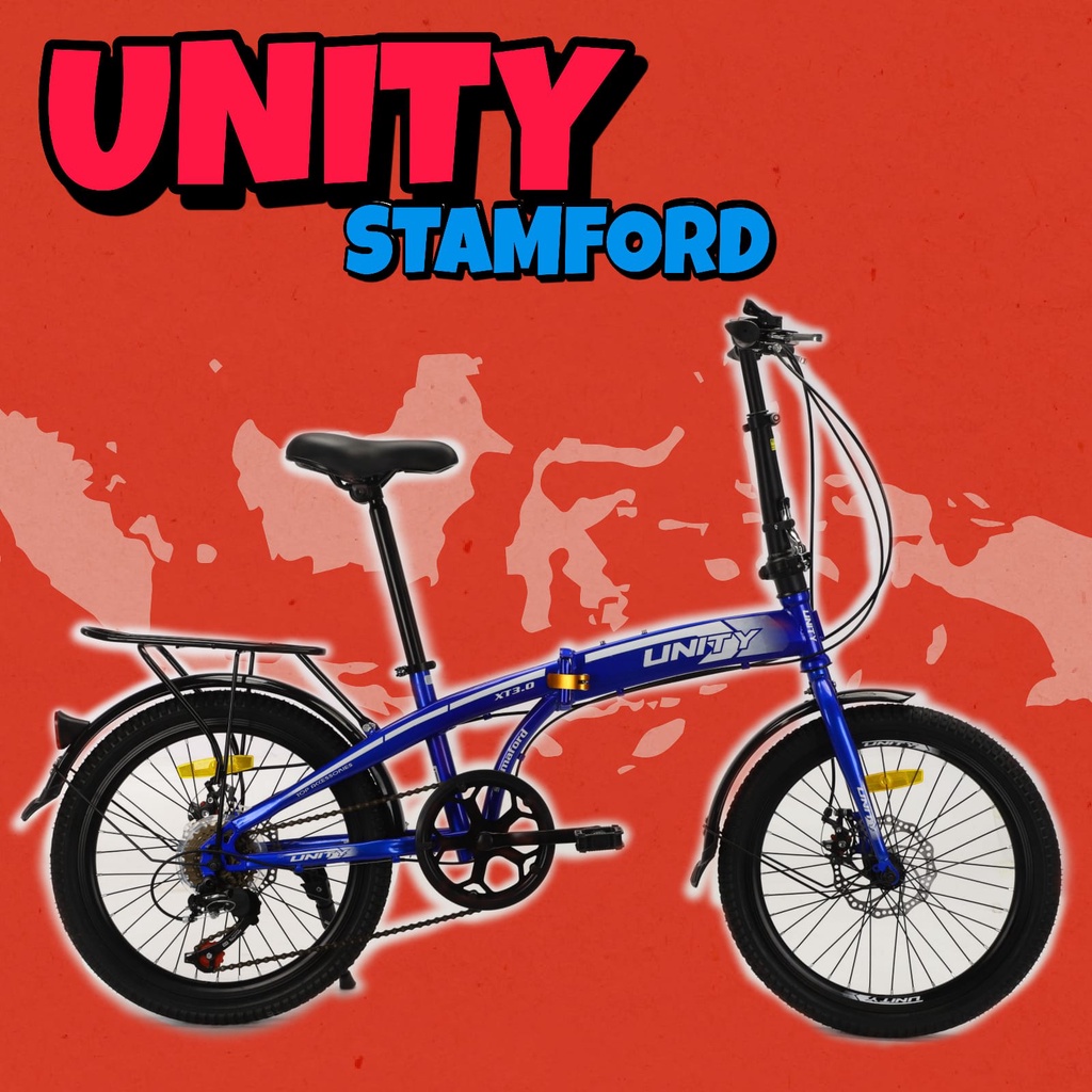 PROMO Sepeda Lipat Lipet Anak Dewasa Murah 20 Inch Unity
