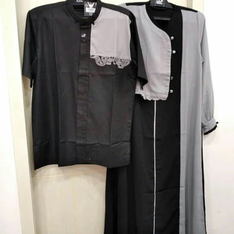 KEMKO COUPLE AHZA RABBANI - DRESSLIM COUPLE AHZA RABBANI - BAJU COUPLE RABBANI - SARIMBIT RABBANI