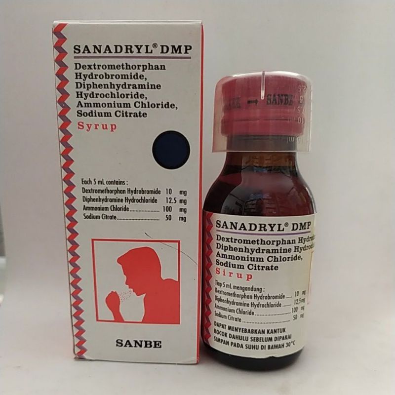 SANADRYL sirup 60ml | DMP 60ml