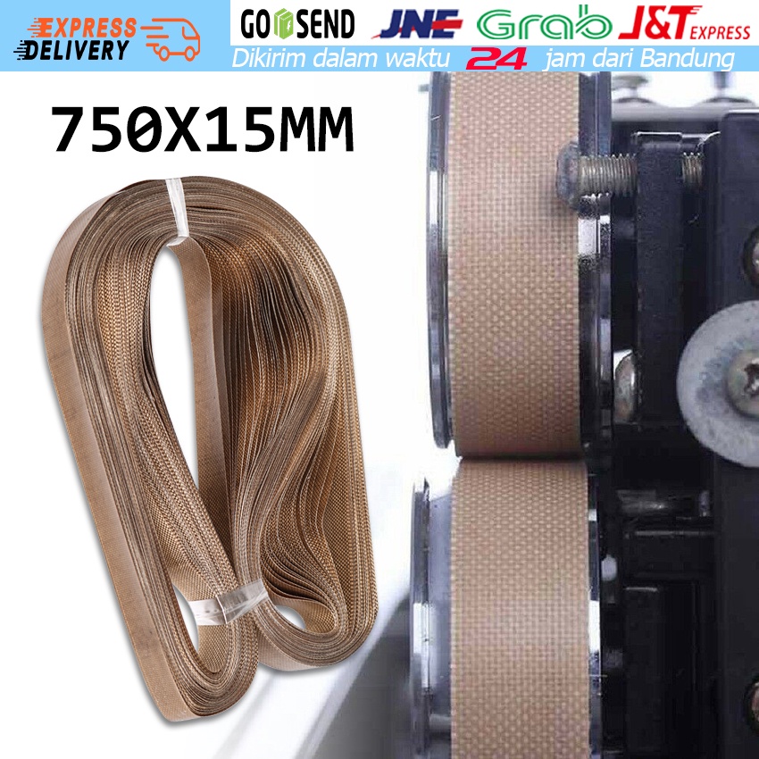 Teflon belt 750 Grade A FR800 FR900 DBF900 Uk.750x15mm FR-900 SF150