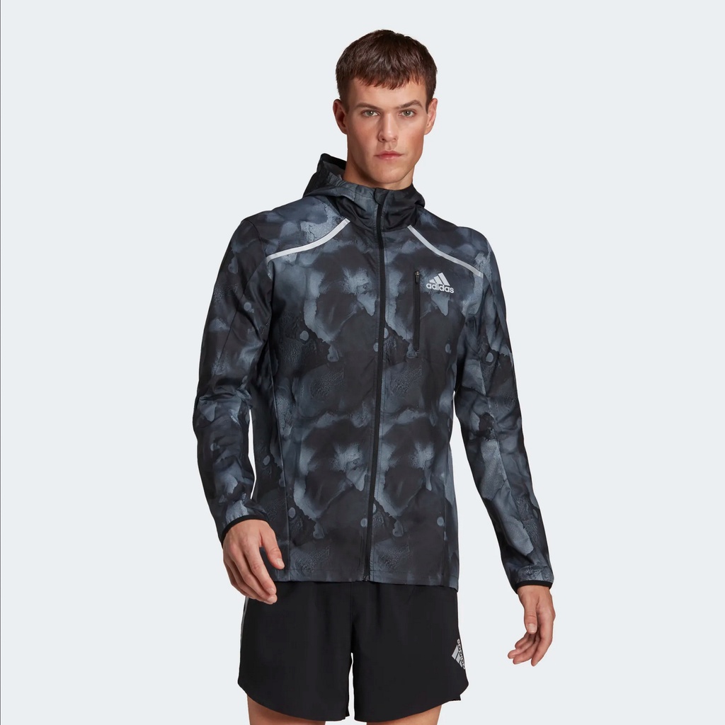 Adidas Marathon Fast Graphic Jacket Waterproof HE4562 Original