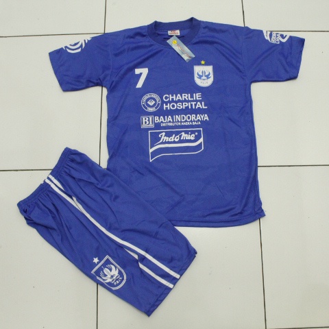 setelan bola anak psis semarang /baju bola psis fortez/setelan bola anak psis semarang marukawa