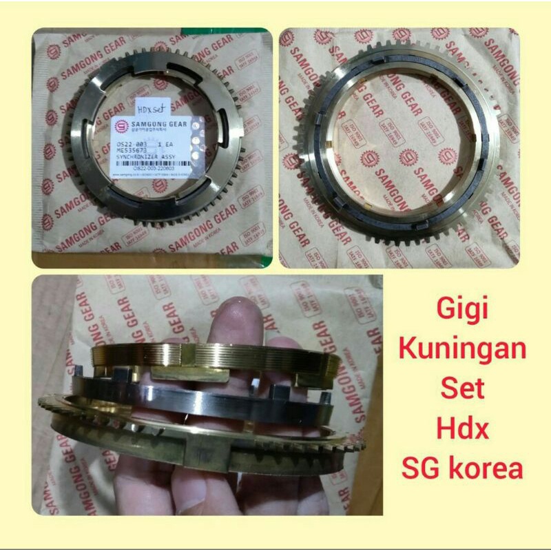 ring synchronizer syncronis gigi kuningan set 2/3 ps136 hdx samgong