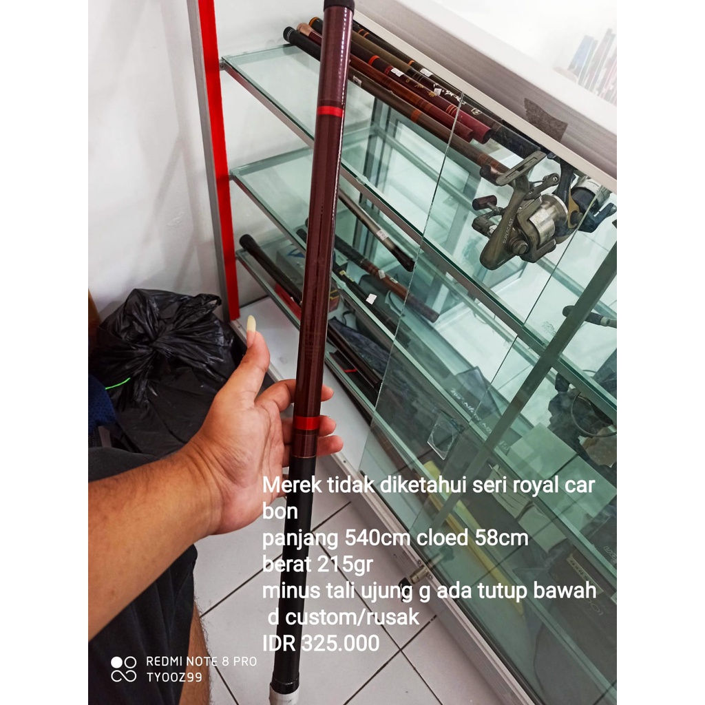 Joran Tegek Ex Japan 540 Royal Carbon