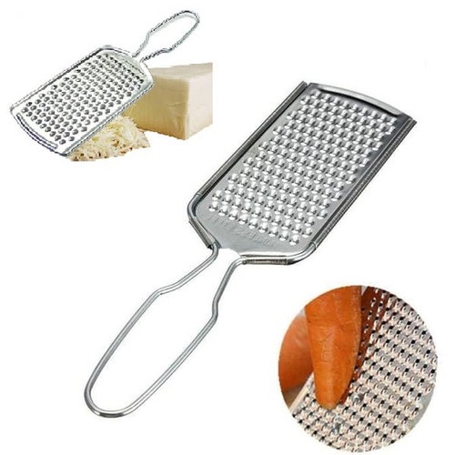 AH Parutan Keju Stainless Steel Alat parut Kentang Buah Sayur