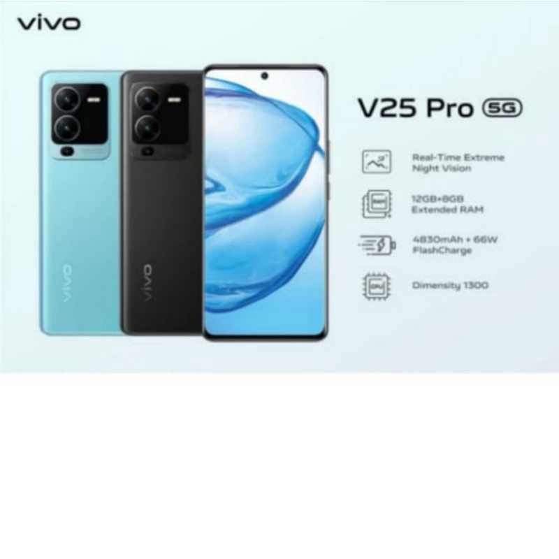 VIVO V25 5G 8/256 | VIVO V25 PRO 12/256 | V25e 8/256 | V25 e 8/128 | V25Pro | T1 5G GARANSI RESMI VIVO