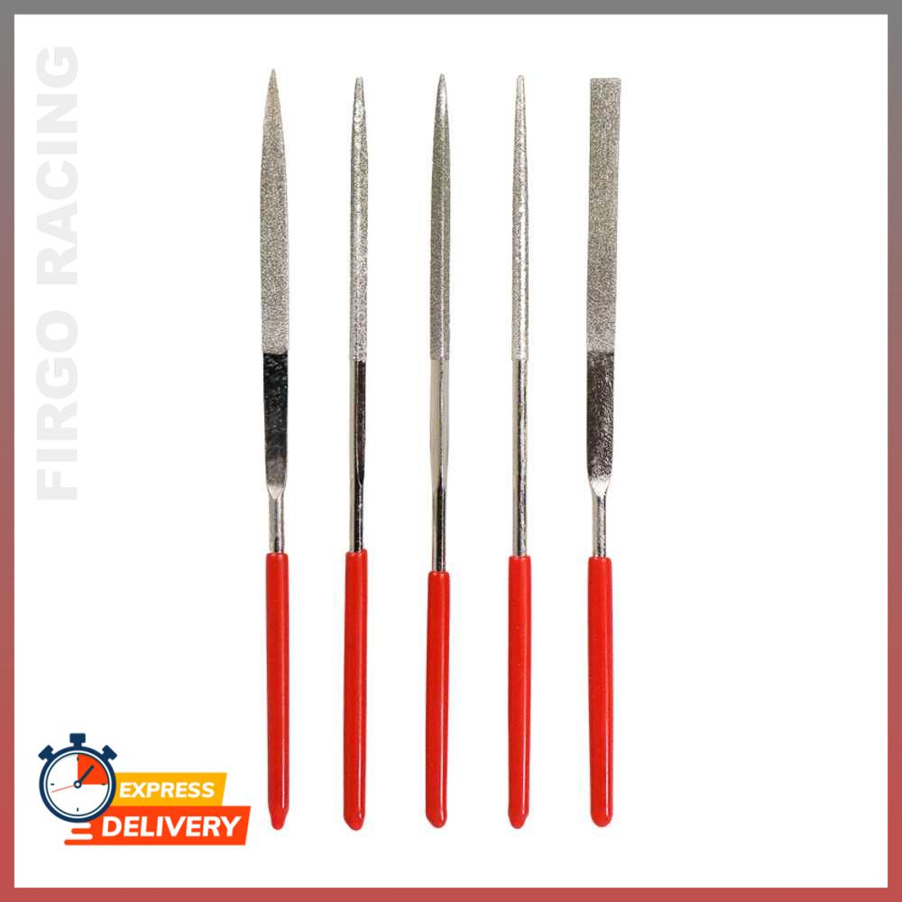 

Jakemy 5 in 1 Diamond Needle Files Carving Set Pisau Pahat - JM-FL1-1