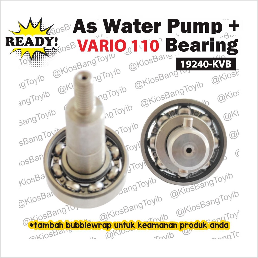 As Water Pump Pompa Radiator Vario 110 Old Karbu (19240-KVB)