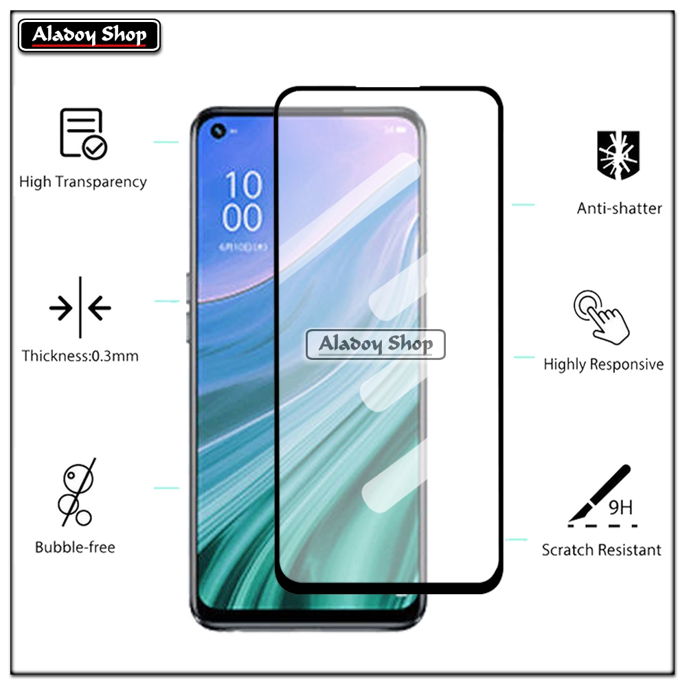 PAKET 2 IN 1 Tempered Glass Layar Oppo A55 5G + Tempered Glass Camera