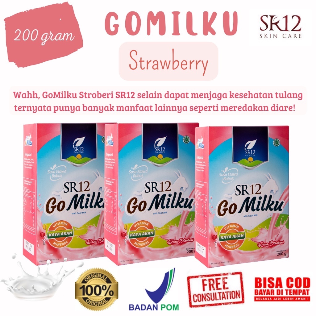 

GOMILKU SR12 /NEWVARIANSTROWBERRY/TANPAGULA/TANPACREAMER/AMAN/BPOM