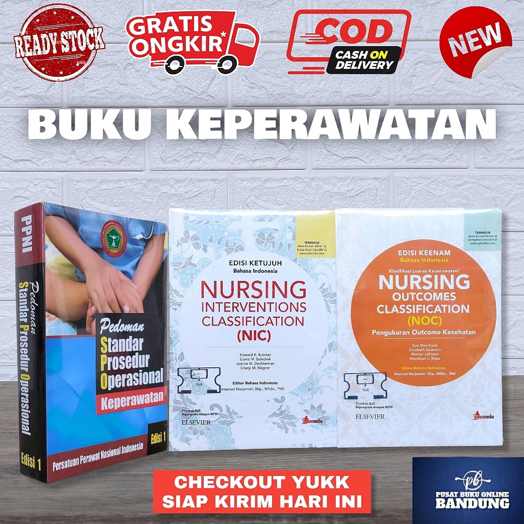 BUKU KEPERAWATAN DASAR NIC NOC TERBARU