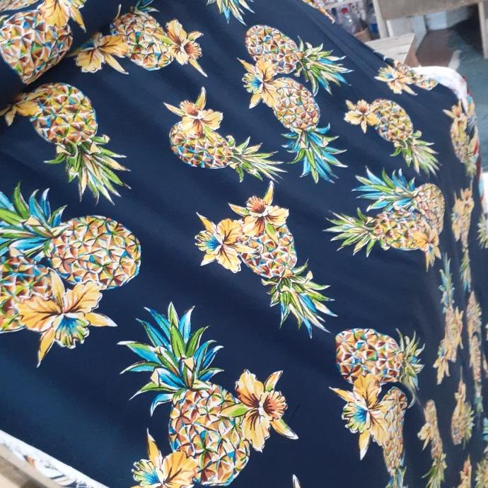 KATUN RAYON GARMENT/cotton rayon motif termurah/kain rayon bahan dres
