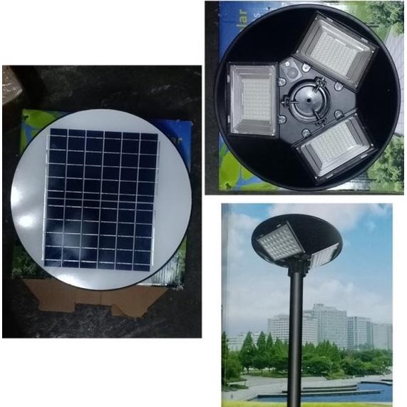 lampu taman pju jalan solar sel cel panel surya matahari 150w 150 watt tokosyaroma
