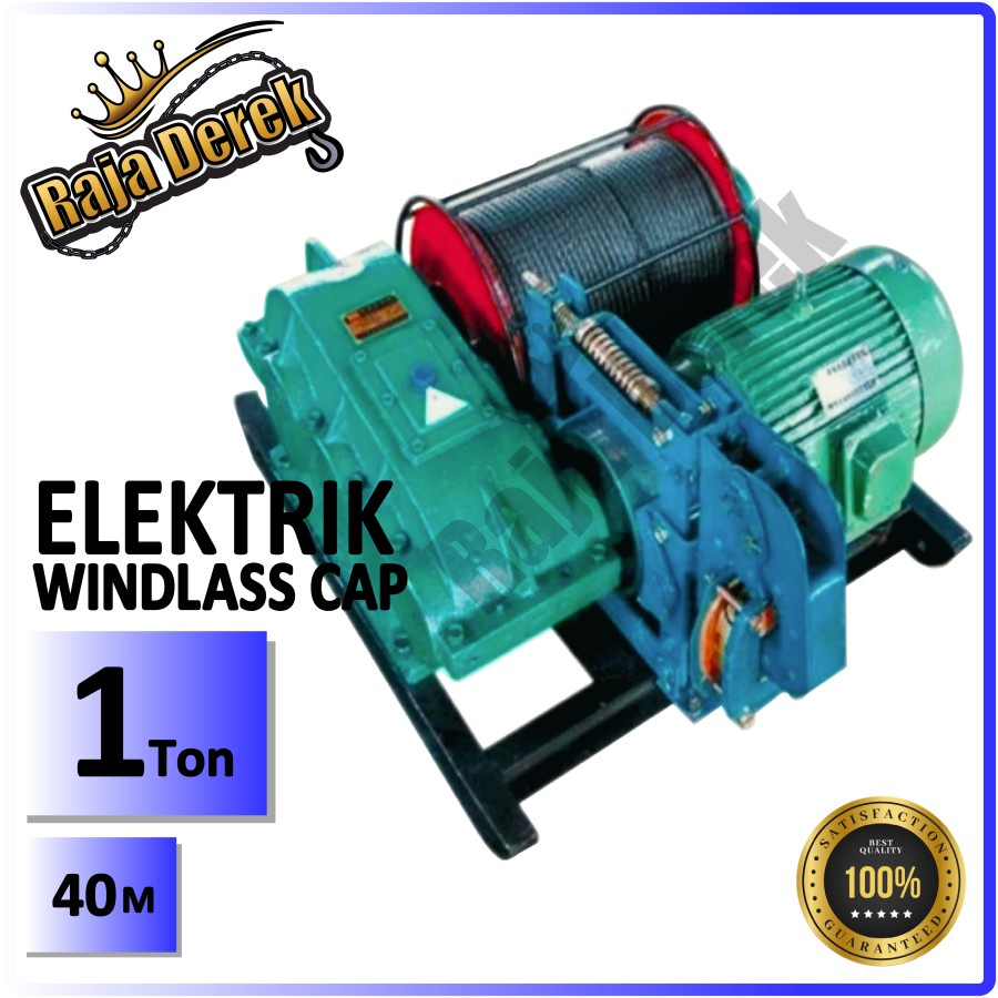 Electric Windlass Cap. 1 Ton / Hoist / Mesin Penarik 1 Ton