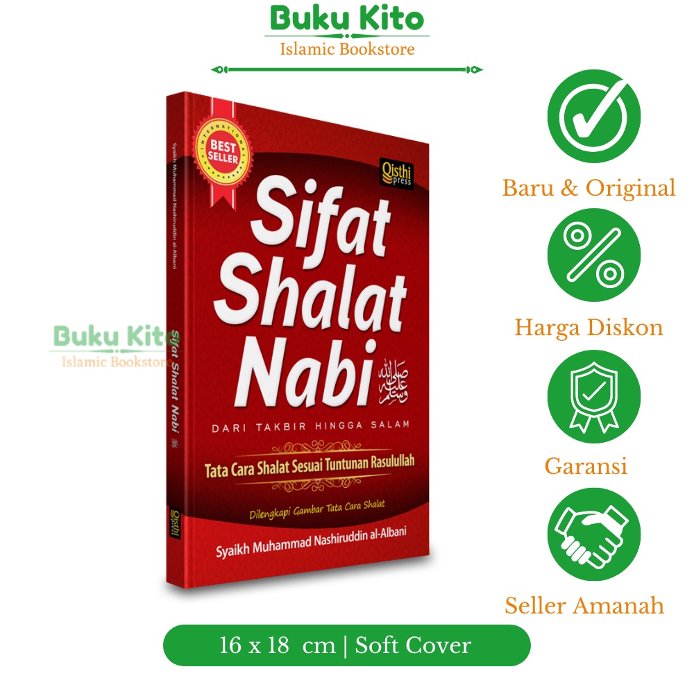 Jual Bukukito Buku Sifat Shalat Nabi Tata Cara Shalat Lengkap