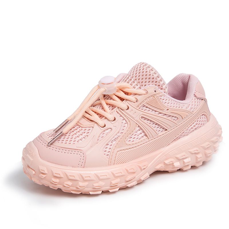 [GROSIR][COD] SEVEN_DAY SEPATU RAJUT SNEAKERS ANAK-ANAK UNTUK USIA 3-12 TAHUN BOY &amp; GIRL PINK WM2319